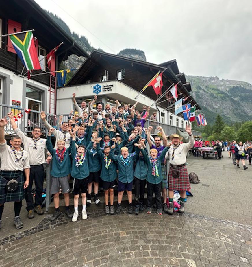 30th Craigalmond Scout Group in Kanderstag, Switzerland